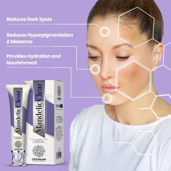Mandalic Clear Intensely Revitalising Brightening Cream | Makes Skin Brighter, Smoother & Spotless