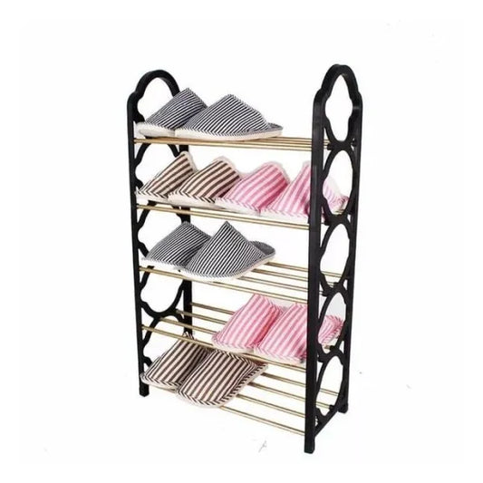 Non-breakable five layer Floor Standing Shoes Rack